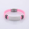 Titanium Steel Silicone Personalized Fashion Bracelet