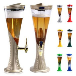 3L Beer Tower Drink Dispenser with LED Lights