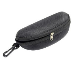 Portable Sunglasses Case With Zipper Hook