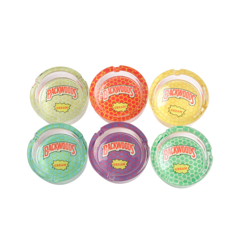 Round Glass Ashtray