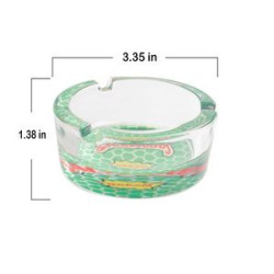 Round Glass Ashtray