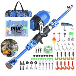 1.5m Telescopic Fishing Rod For Kids