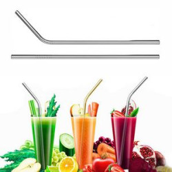 Stainless Steel Straw Set(White Bag)