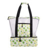 Beach Tote Bag With Insulated Cooler