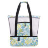 Beach Tote Bag With Insulated Cooler