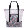 Beach Tote Bag With Insulated Cooler
