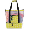 Beach Tote Bag With Insulated Cooler