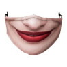 Cotton Fancy Halloween Face Mask Beats Mouth for Adult Party