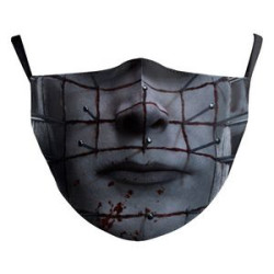 Cotton Fancy Halloween Face Mask Beats Mouth for Adult Party