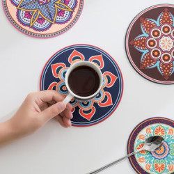 Round And Square Absorbent Ceramic Coasters