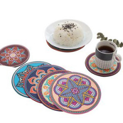Round And Square Absorbent Ceramic Coasters