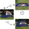 Portable Double Layer Waterproof Camping Tent