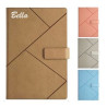 PU Magnetic Buckle Notebook W/ Pen Holder