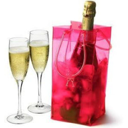 PVC Clear Wine Bag