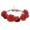 Boho Floral Garland Crown