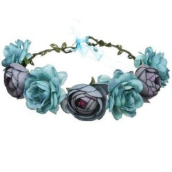 Boho Floral Garland Crown