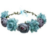 Boho Floral Garland Crown