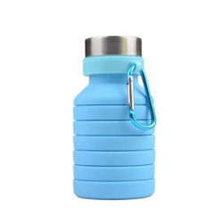 Collapsible Water Bottle BPA Free Sports Travel Portable