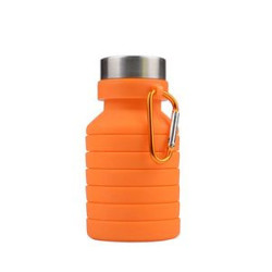 Collapsible Water Bottle BPA Free Sports Travel Portable
