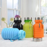 Collapsible Water Bottle BPA Free Sports Travel Portable