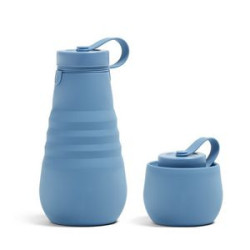 Silicone Foldable 17Oz Water Bottles