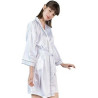 Women's Satin Robe,Silky Kimono Bathrobe