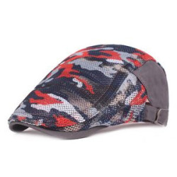 Camouflage Newsboy Flat Cap