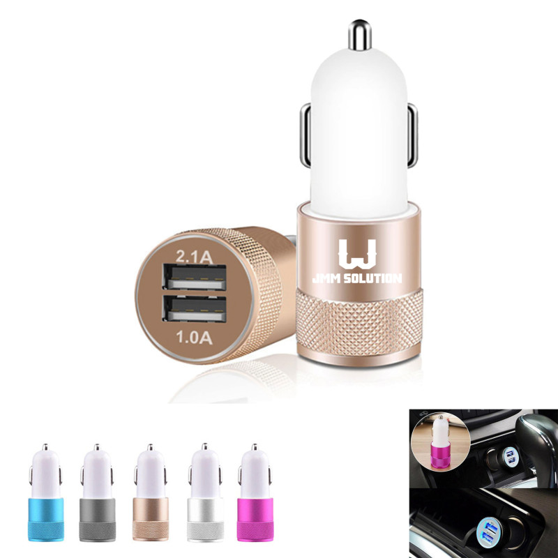 Dual Port Car USB Charger