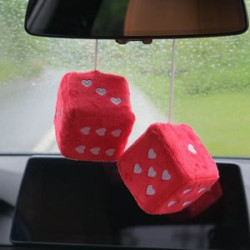 Fuzzy Dice Car Accessories