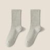 Solid Color Crew Socks