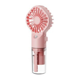 Portable misting fan