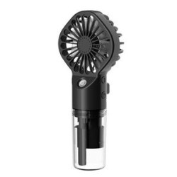 Portable misting fan
