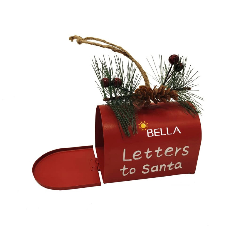Creative Christmas Mail Box Swag With Pine