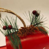 Creative Christmas Mail Box Swag With Pine