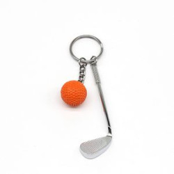 Golf Clubs Keychain