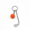 Golf Clubs Keychain