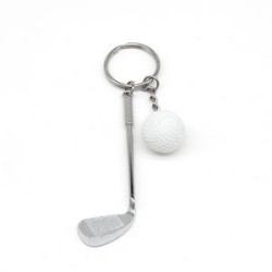 Golf Clubs Keychain