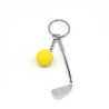 Golf Clubs Keychain