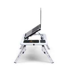 Function Double Fan Foldable Bed Computer Desk