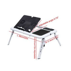 Function Double Fan Foldable Bed Computer Desk