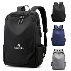 Backpack With USB Charging Port