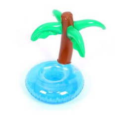 PVC Inflatable Floating Coaster Cup Holder