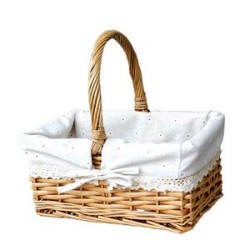 Ratten Picnic Basket With Handle