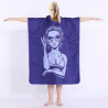 Custom Sublimation Beach Poncho Changing Robe With Hood