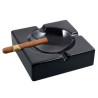 Ceramic Ashtray With Cigar Holder