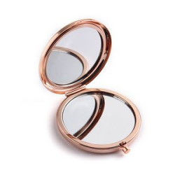 Round Shape Foldable Cosmetic Mirror