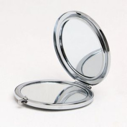 Round Shape Foldable Cosmetic Mirror