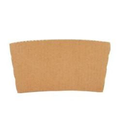 Disposable Heat-Insulating Corrugated Paper Cup Sleeve