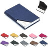 Aluminum alloy business card holder box