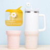 Silicone Cup Bottom Boot Cover For Tumbler Bottle